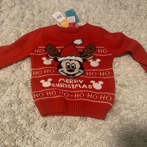 Disney toddler Christmas sweater